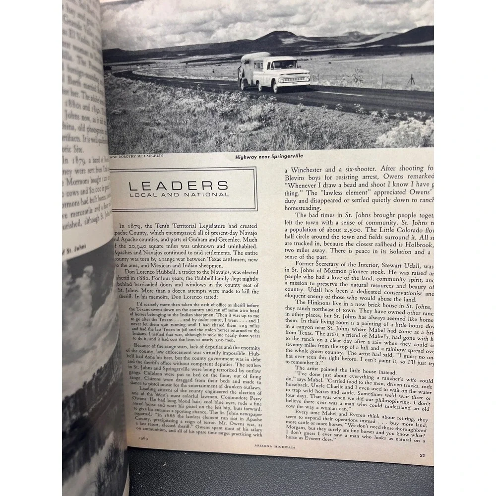 Arizona Highways May 1969 Apache County